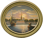  Картина Петропавловская Крепость