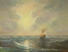 На море