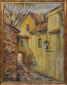  Картина Старый дворик