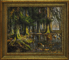 Лес в Гатчине