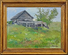  Картина Изба. Селигер