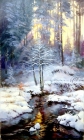  Картина Первый снег