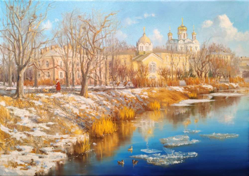 Весна в Пушкине