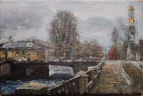 Крюков канал. Колокольня Никольского собора.