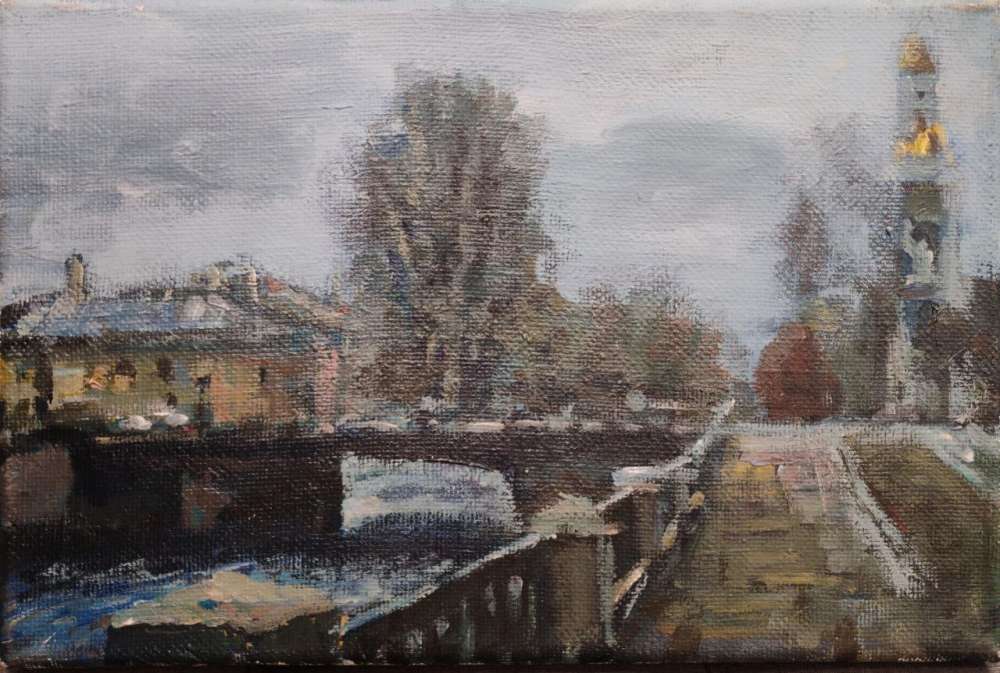 Крюков канал. Колокольня Никольского собора.