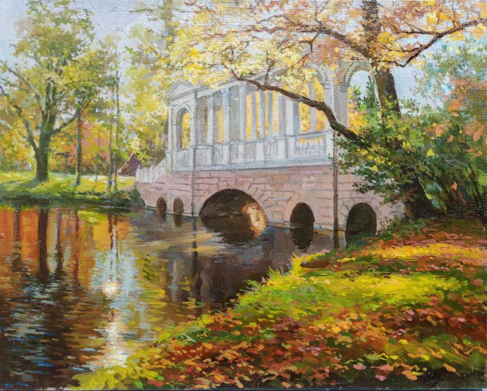 Мраморный мостик